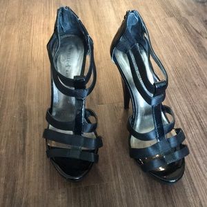 Black high heels